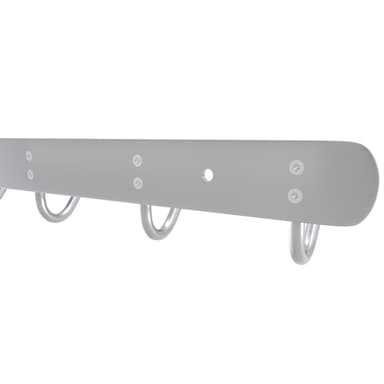 Klädstång Klädkrokar Klädhängare (modell e - 7 krokar)