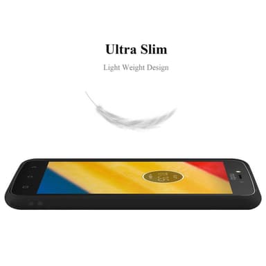 Skal Motorola MOTO C PLUS Fodral Case (Svart)