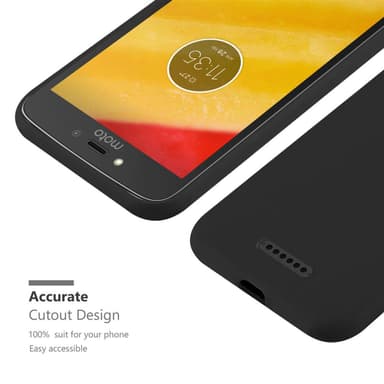 Skal Motorola MOTO C PLUS Fodral Case (Svart)