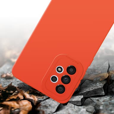 Samsung Galaxy A32 4G Skal Fodral Case (Orange)