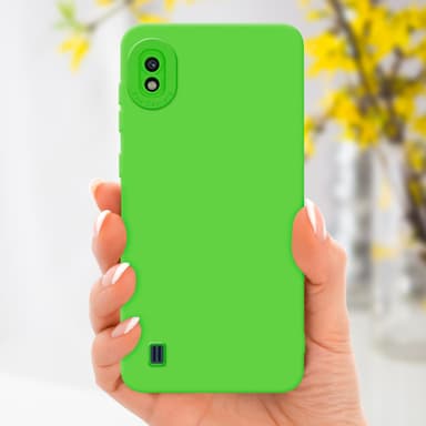 Samsung Galaxy A10 Skal Fodral Case (Grön)