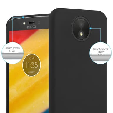 Skal Motorola MOTO C PLUS Fodral Case (Svart)