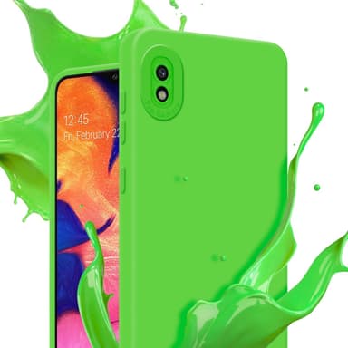 Samsung Galaxy A10 Skal Fodral Case (Grön)