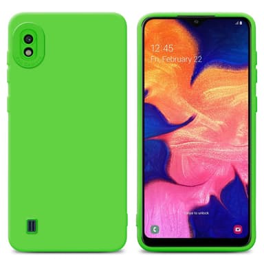 Samsung Galaxy A10 Skal Fodral Case (Grön)