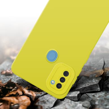 Samsung Galaxy A11 / M11 Skal Fodral Case (Gul)