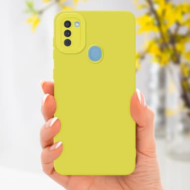 Samsung Galaxy A11 / M11 Skal Fodral Case (Gul)