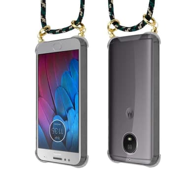 Motorola MOTO G5S Skal Fodral Kedja (Brun)