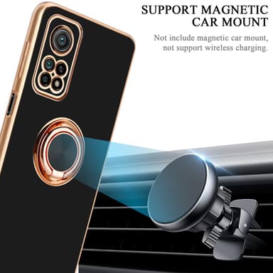 Xiaomi Mi 10T / Mi 10T PRO Skal Fodral Case (Svart)