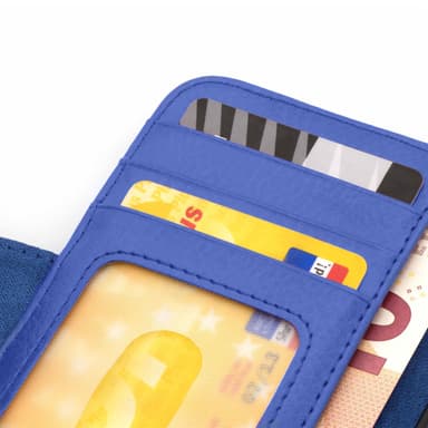 iPhone 13 Plånboksfodral Skal (Blå)