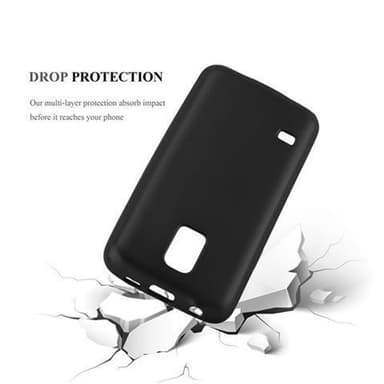 Skal Samsung Galaxy S5 / S5 NEO Fodral Case (Svart)