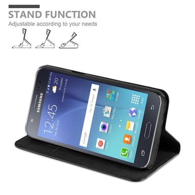 Samsung Galaxy J7 2015 Skal Fodral Case (Svart)