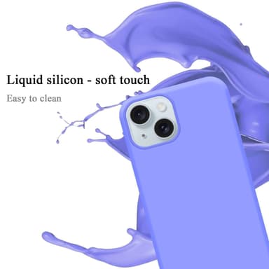 iPhone 15 Skal Fodral Case (Lila)