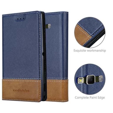 Samsung Galaxy A7 2015 Skal Fodral Case (Blå)