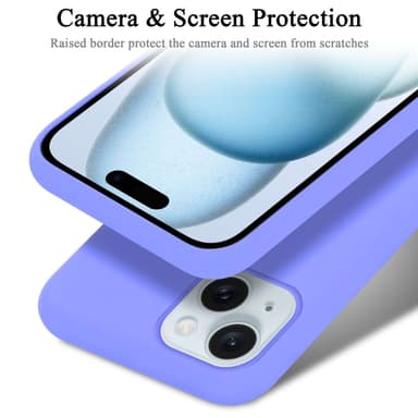 iPhone 15 Skal Fodral Case (Lila)
