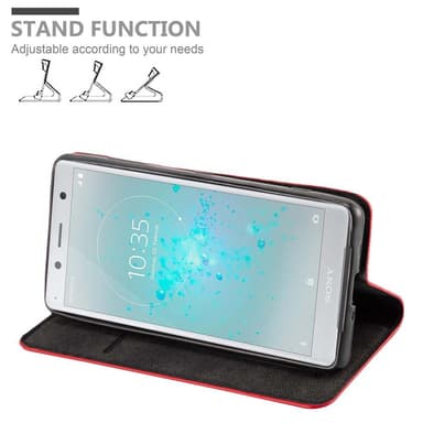 Sony Xperia XZ2 Skal Fodral Case (Röd)