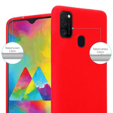 Skal Samsung Galaxy M21 / M30s Fodral Case (Röd)