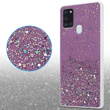 Samsung Galaxy A21s Skal Fodral Case (Lila)