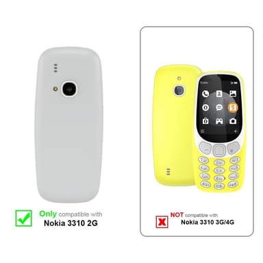 Skal Nokia 3310 Plånboksfodral (Svart)