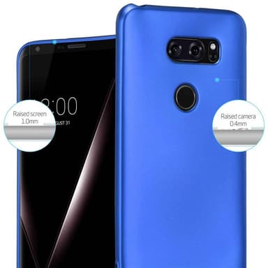 Skal LG V30 / V30+ / V30S / V30S+ Fodral Case (Blå)