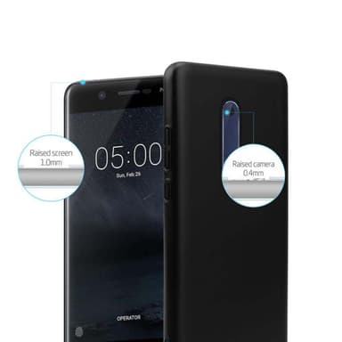 Nokia 5 2017 Skal Fodral Case (Svart)
