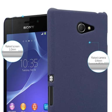 Sony Xperia M2 / M2 AQUA Skal Fodral Case (Blå)