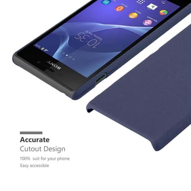 Sony Xperia M2 / M2 AQUA Skal Fodral Case (Blå)