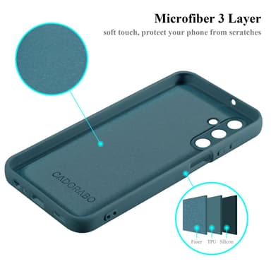 Samsung Galaxy A15 Skal Fodral Case (Grön)
