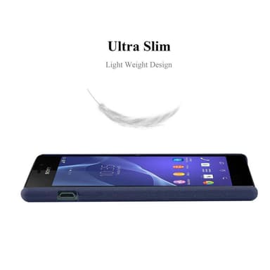 Sony Xperia M2 / M2 AQUA Skal Fodral Case (Blå)