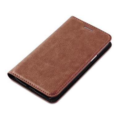 Samsung Galaxy J1 2015 Skal Fodral Case (Brun)