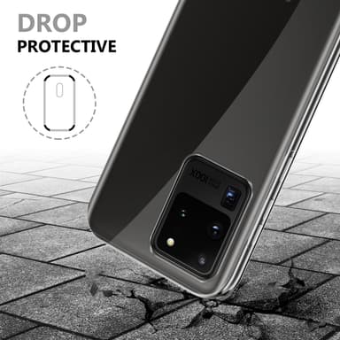 Skal Samsung Galaxy S20 ULTRA Fodral Case (Transparent)