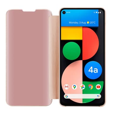 Google PIXEL 4A Plånboksfodral Skal (Rosa)