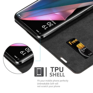 Oppo FIND X3 PRO Skal Fodral Case (Brun)