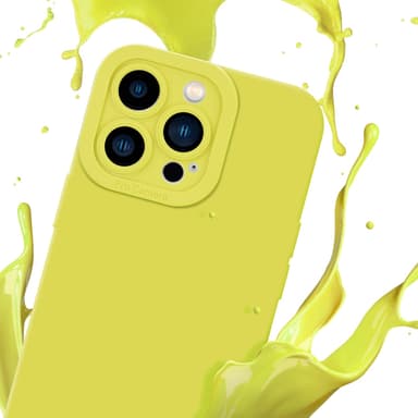 iPhone 14 PRO Skal Fodral Case (Gul)