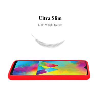 Skal Samsung Galaxy M21 / M30s Fodral Case (Röd)