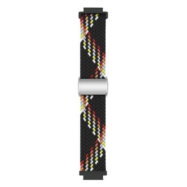 Flätat magnetiskt klockarmband Garmin Venu 3S - Black Rainbow