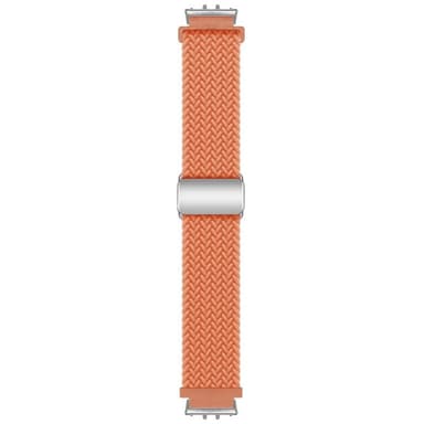 Flätat magnetiskt klockarmband Samsung Galaxy Fit 3 - Hermes Orange
