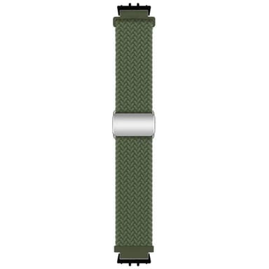 BK Flätat magnetiskt klockarmband Samsung Galaxy Fit 3 - Army