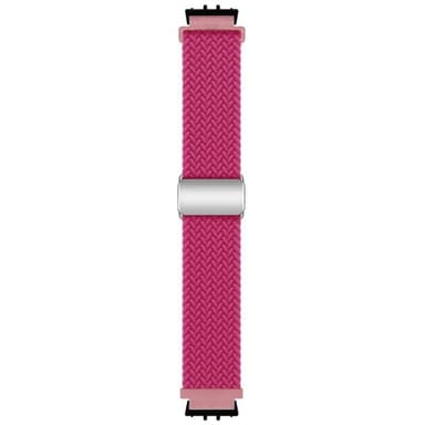 BK Flätat magnetiskt klockarmband Samsung Galaxy Fit 3 - Raspberry