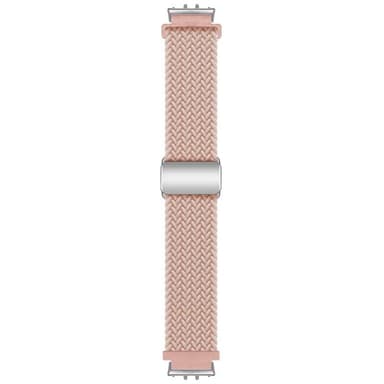 Flätat magnetiskt klockarmband Samsung Galaxy Fit 3 - Pinksand