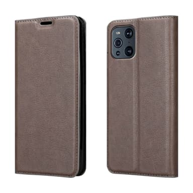 Oppo FIND X3 PRO Skal Fodral Case (Brun)