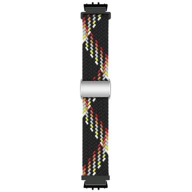 BK Flätat magnetiskt klockarmband Samsung Galaxy Fit 3 - Black Rainbo