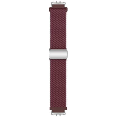 Flätat magnetiskt klockarmband Samsung Galaxy Fit 3 - Winered