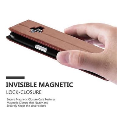 Samsung Galaxy J1 2015 Skal Fodral Case (Brun)