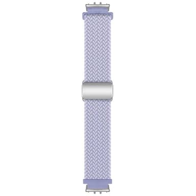 Flätat magnetiskt klockarmband Samsung Galaxy Fit 3 - Misty Purple