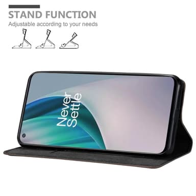 OnePlus Nord N10 5G Skal Fodral Case (Brun)
