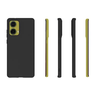 SKALO Motorola Moto G85 5G Mattsvart Ultratunn TPU-Skal