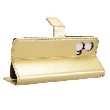SKALO Motorola Moto G85 5G PU-Läder Plånboksfodral - Guld