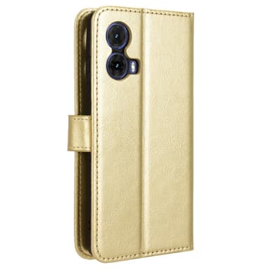 SKALO Motorola Moto G85 5G PU-Läder Plånboksfodral - Guld