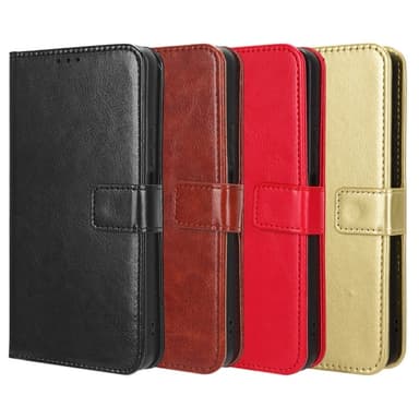 SKALO Motorola Moto G85 5G PU-Läder Plånboksfodral - Brun