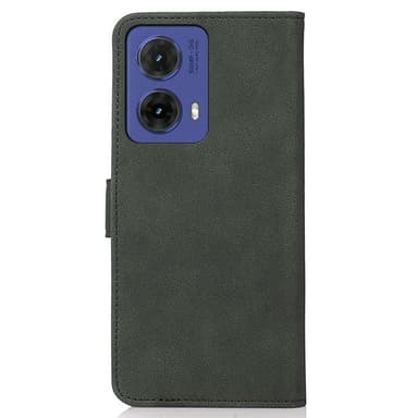 SKALO Motorola Moto G85 5G KHAZNEH Plånboksfodral i PU-Läder - Grön
